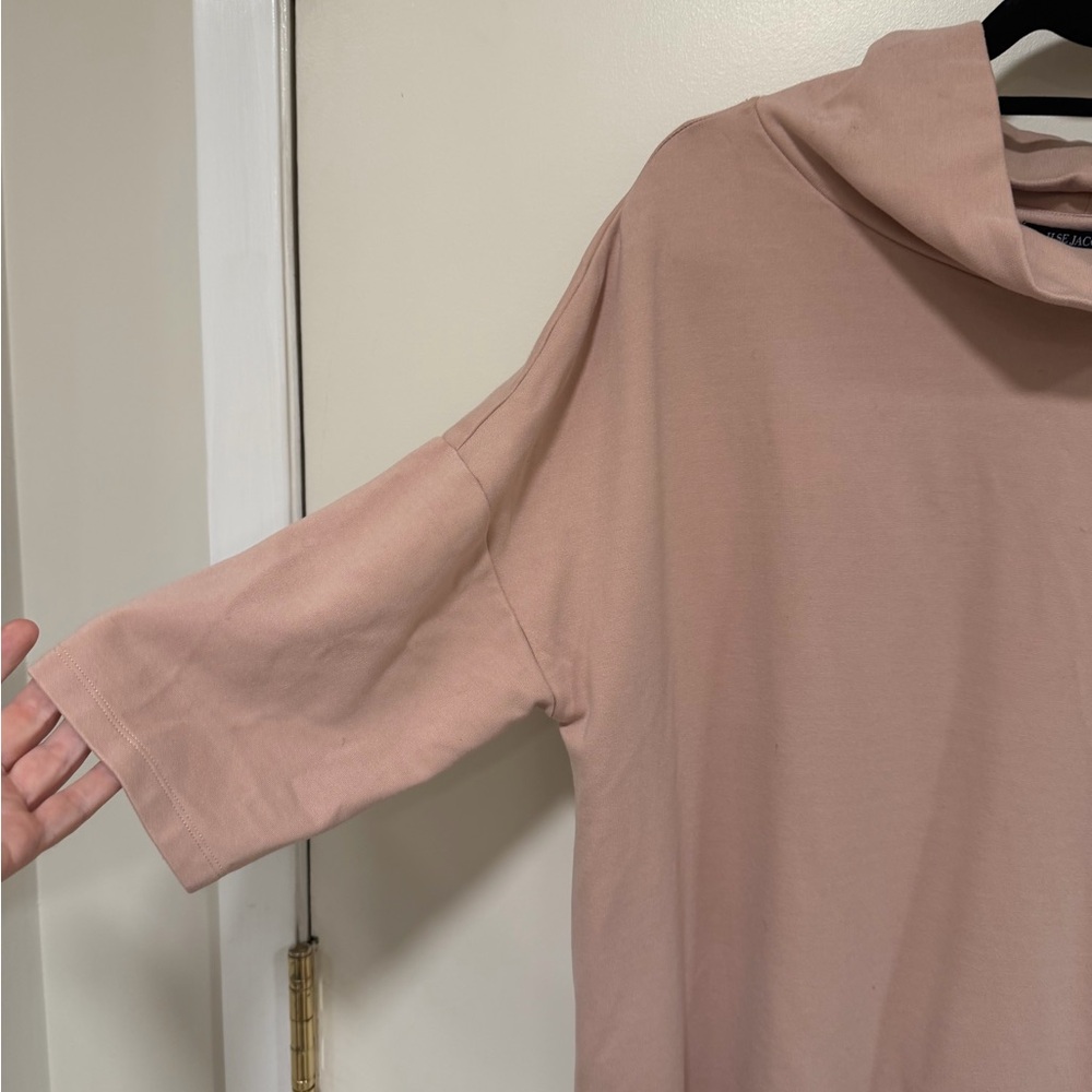 Ilse Jacobsen Dusty Pink Cowl Neck Sweater - Picture 4 of 10